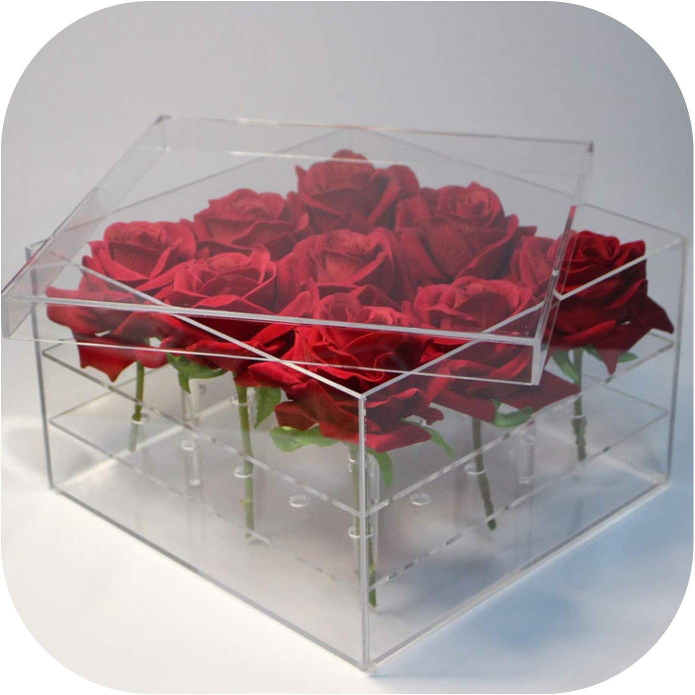 Cajas de Acrílico para Flores ️ Cajas de Acrílico