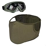 Tactical Shooting Mask Silicone Lining Airsoft Mask