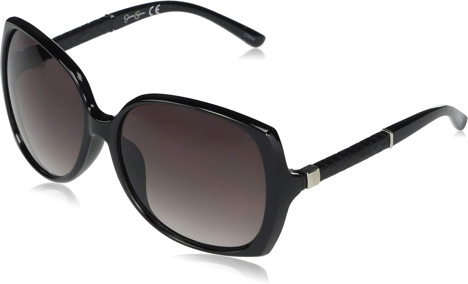 Jessica Simpson Women's J5236 Ox NonPolarized Iridium Round Sunglasses