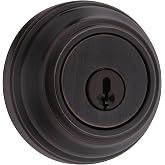 Kwikset 980-S.STRKP 980 Single Cylinder Keyed Entry Deadbolt from The Signature Series - Venetian Bronze