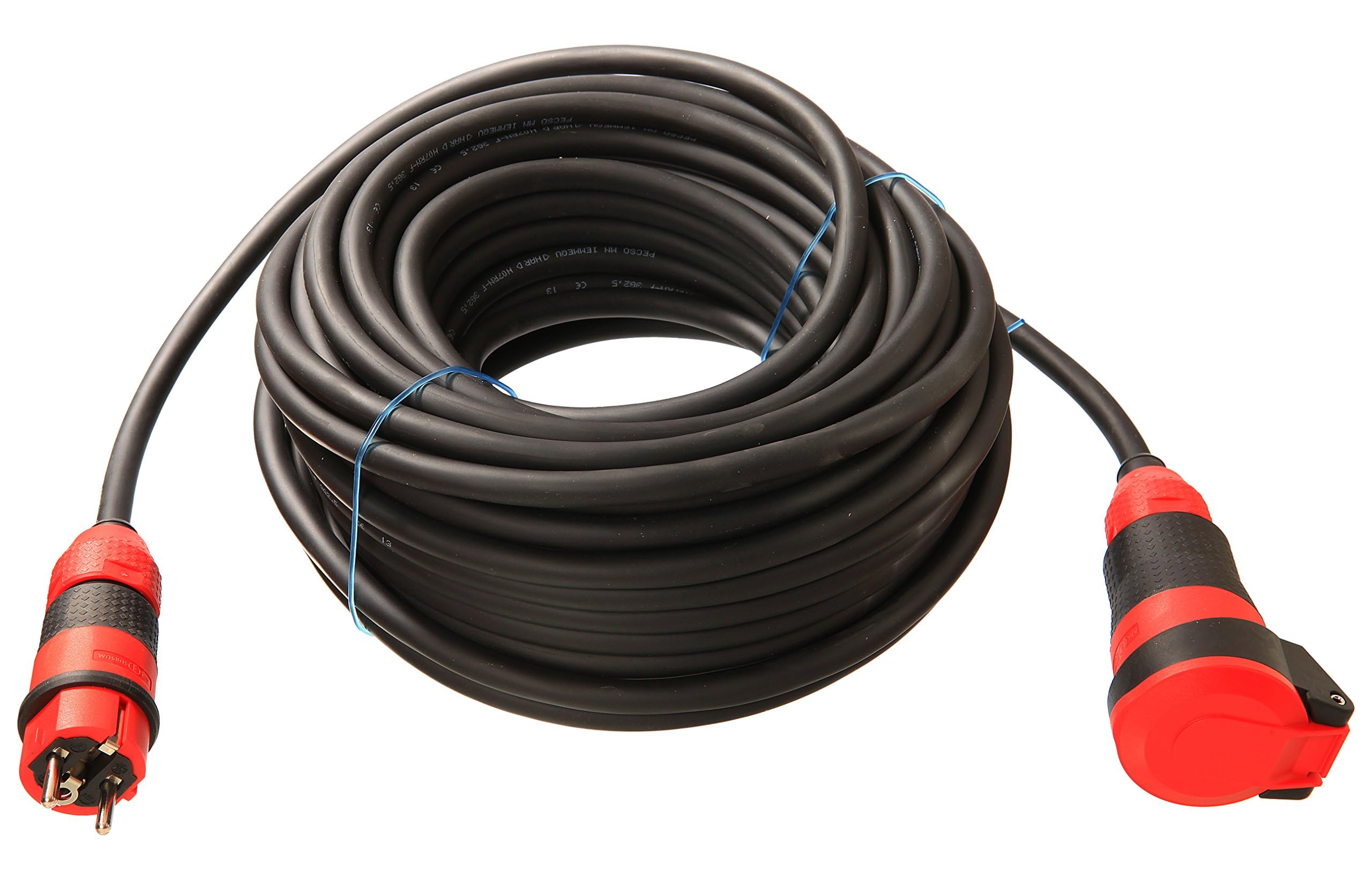 AS – Schwabe SCHUKO Ultra II Rubber Extension Line Durable for Industry/Construction Sites/Bean Bag – Black, Black, 62252, 230 voltsV