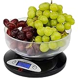 Ultimate 2k Digital Kitchen Scale and Multifunction multipurpose Gram Scale with Removable Bowl 2kg 2000g 0.1g