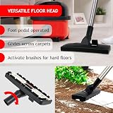 Spares2go Spare Parts Tool Brush Kit for Numatic Henry Hetty Vacuum 2.5m view 6