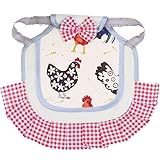 Nobby Warntafel ‚Hier Wache Ich!‘ Mit Huhn – Gelb, Laminiert (20,5 X 14 Cm)