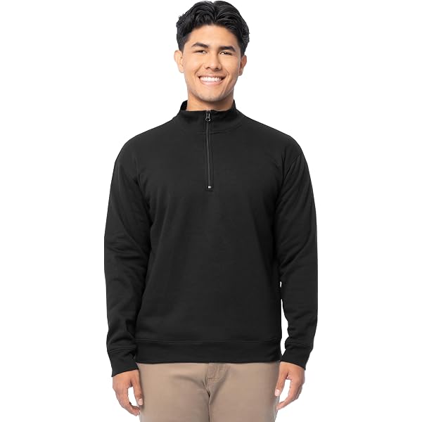 Charles River Apparel Unisex Crosswind Quarter Zip, Mens and
