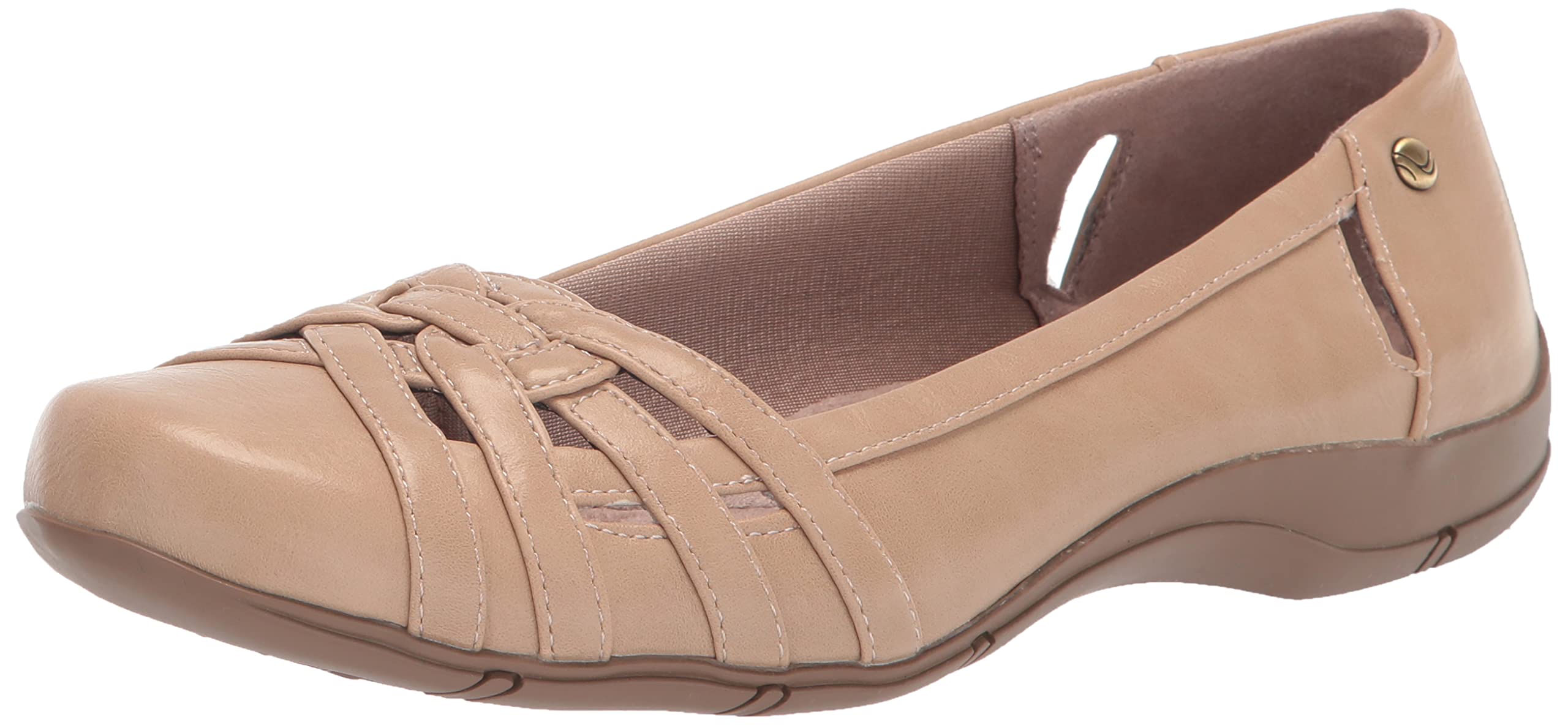 LifeStride Women's Diverse Flat, Tender Taupe, 9 N US