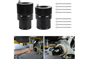 johntruck 40mm & 44mm Front Rear Wheel Bearing Greaser Greasing Tool Kit for Polaris Ranger 570 800 900 XP1000/Sportsman 500 550 850/RZR 570 800 XP900 XP1000