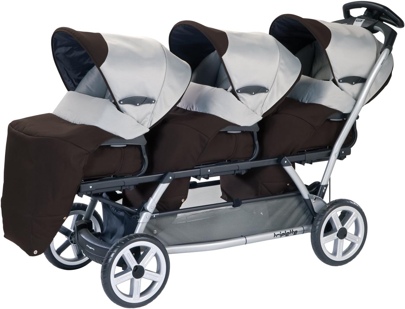 chassis poussette triple peg perego avec volant