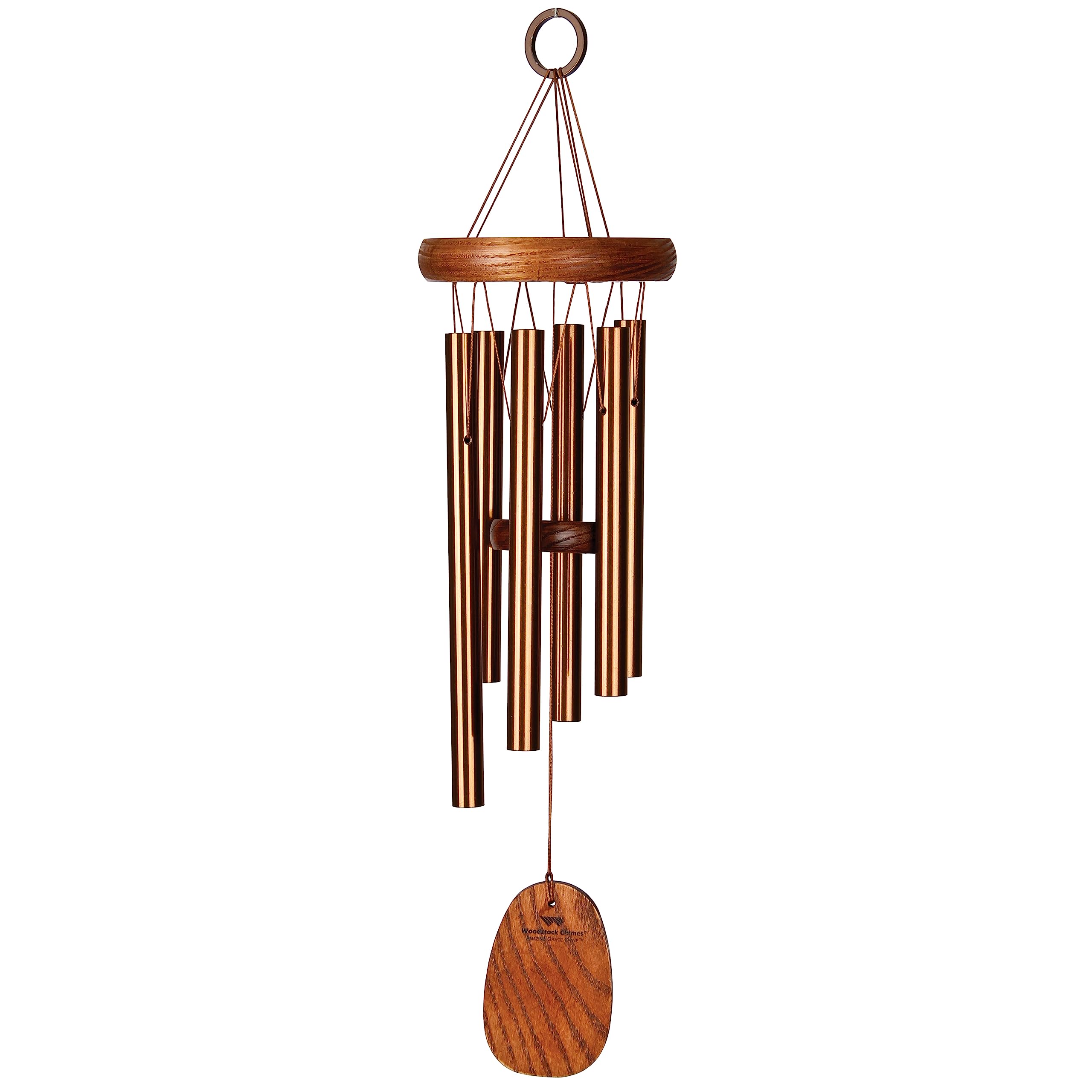 Woodstock Chimes AGSBR Amazing Grace Chime - Bronze, Small