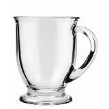 Anchor Hocking Clear Cafe Coffee Mug
