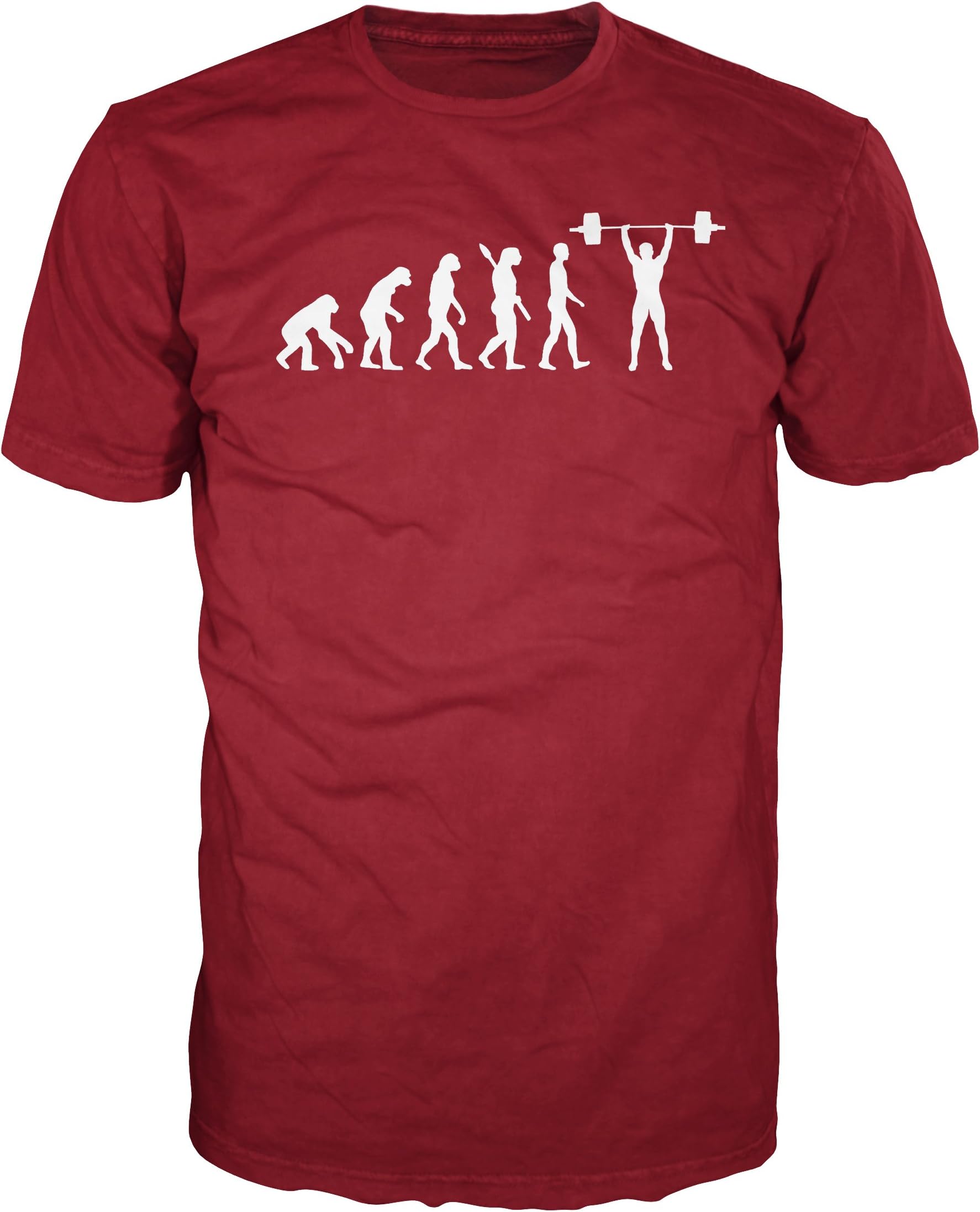 Weightlifting Evolution Funny T-Shirt