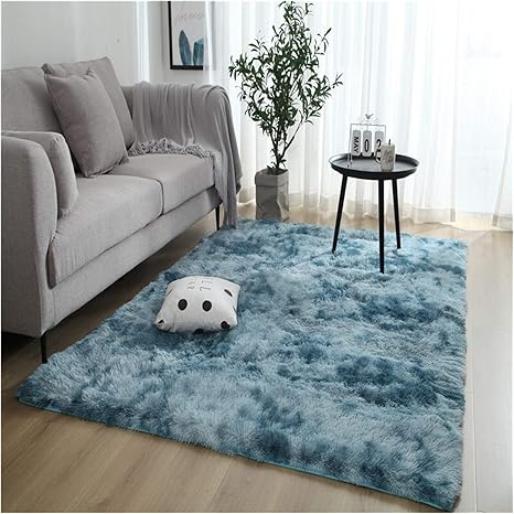 Amazon.de: Große Teppiche Grauer Teppich Krawatte Färben Plüsch-weiche