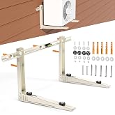 Toutgood Mini Split Wall Mounting Bracket for 7000 BTU to 12000 BTU | Max 400Lb Capacity, Galvanized Steel with Dual Anti-Rust Coating for Outdoor Ductless Air Conditioner Minisplit AC Heat Pump