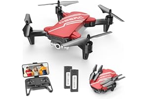 DEERC D20 Mini Drone for Kids with 1080P HD FPV Camera Remote Control Toys Gifts for Boys Girls with Altitude Hold, Headless 
