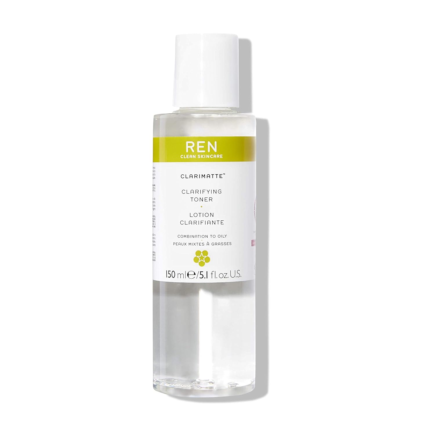 REN Clean Skincare Clarifying Toner, 5.1 Fl Oz