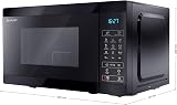 Sharp YC-MG02U-B Compact 20 Litre 800W Microwave with 1000W Grill Black view 7