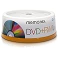 Memorex 4x DVD+RW 25 Pack Spindle