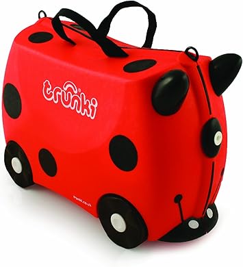 Amazon Com Trunki Baby Harley Ladybug Red Pokadot Kids Luggage