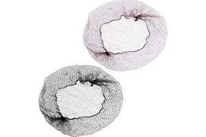200 Pack Hair Nets Invisible Elastic Edge Mesh, Lightweight, Regular 20 Inches Size with 1/4 Inches Opening, Nylon Invisible 