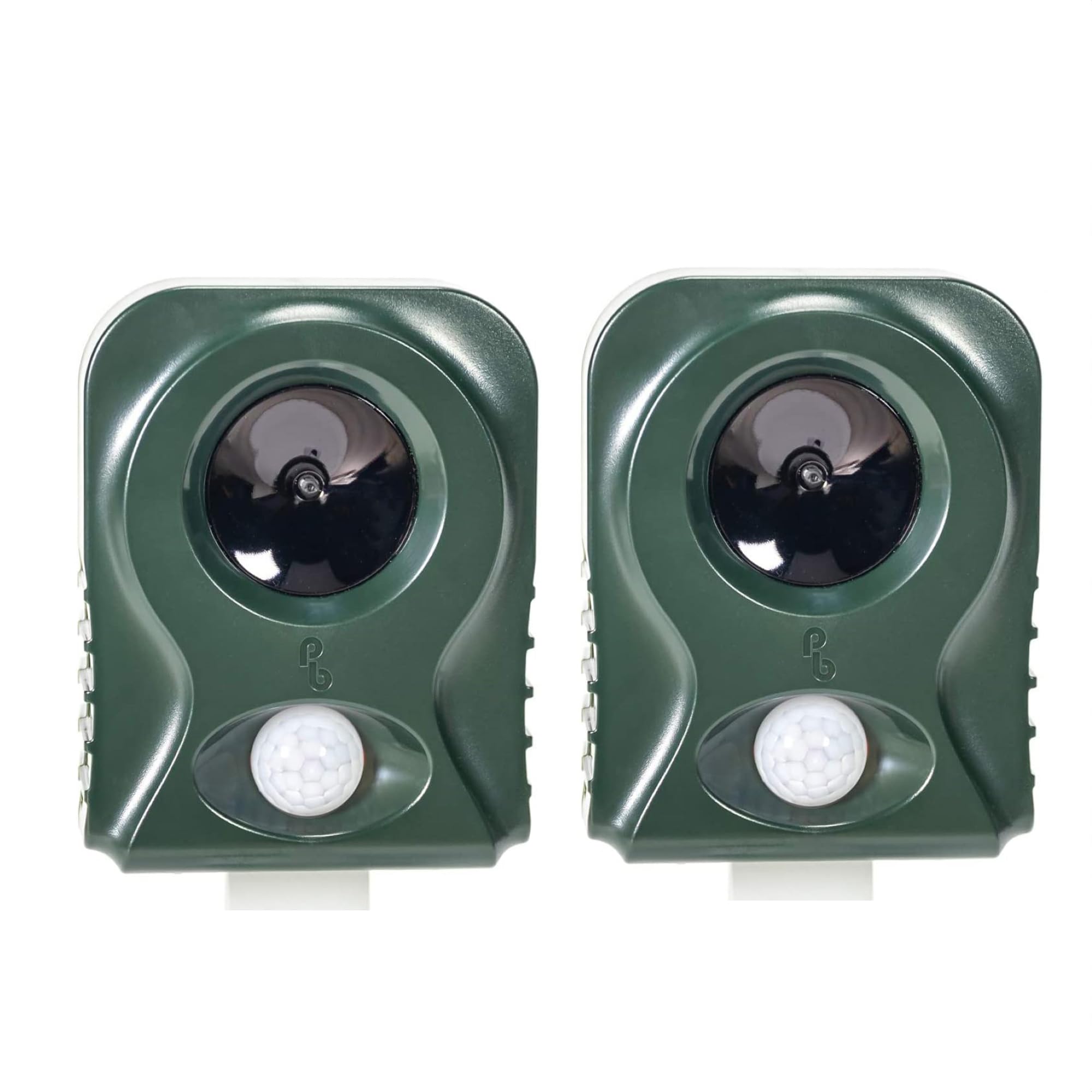 Pestbye® Battery Operated Cat Repellent V2 - Easy to Use Ultrasonic Cat Scarer with HyperResonance Frequency - Set of 2