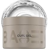 BASED Curl Gel - Maximum Hold &amp; Definition Without Flakes - Scrunches Out Soft with Irish Sea Moss &amp; Flaxseed - Science-Backed Formula, Paraben Free for All Curl Types (6.8 fl oz, Pack of 1)