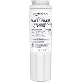 Amazon Basics Replacement Maytag UKF8001 Refrigerator Water Filter Cartridge, NSF Certified, Easy Installation, Leak-Proof