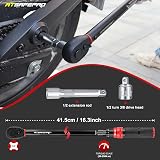 ATsafepro 1/2 Drive Torque Wrench Set 20-230 Nm with 3/8 Adapter view 2