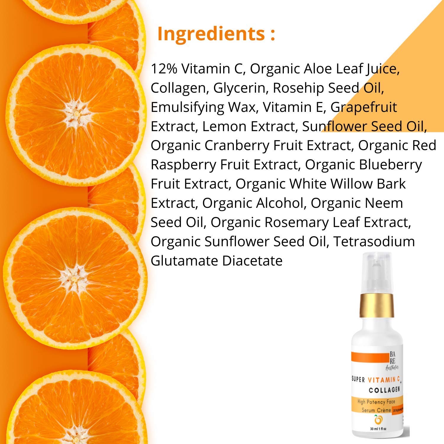 by nature vitamin c and collagen serum