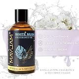 MAYJAM Fragrance Oil White Musk 100ML with Glass Dropper Aromatherapy Diffuser view 3
