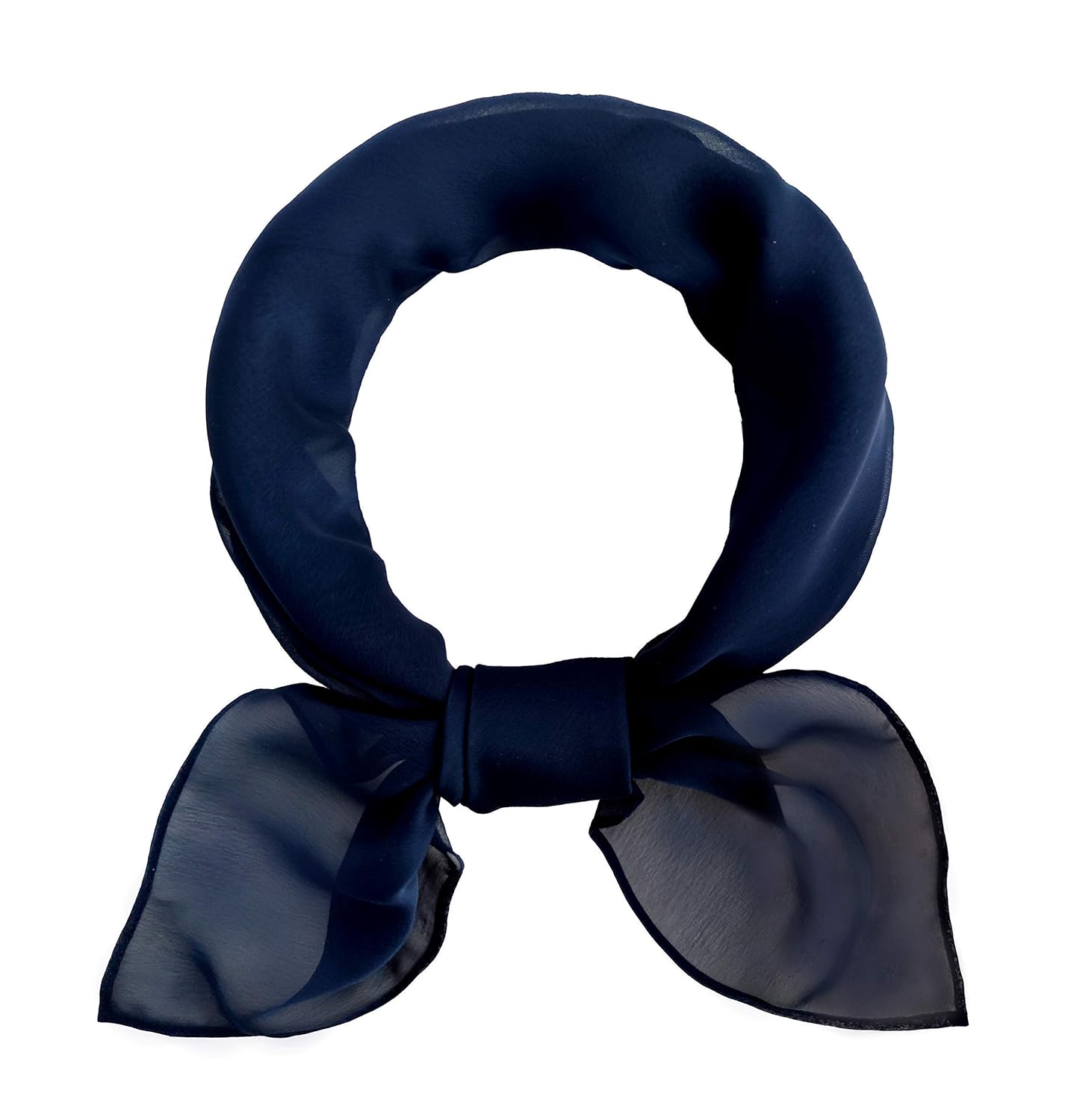 Navy blue neck scarf Clearance