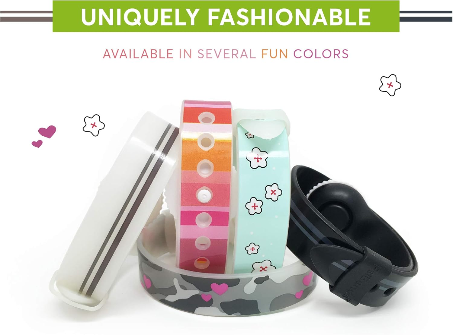 Psi Bands Acupressure Wrist Bands for The Relief of Nausea – Racer Black: Health & Personal Care