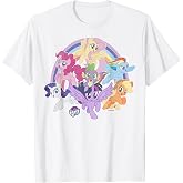 My Little Pony: Friendship is Magic Rainbow Pony Group Shot T-Shirt
