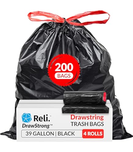 Amazon Basics Amazon Prime Trash Bags Garbage Bags Large Amazon - Main Image
