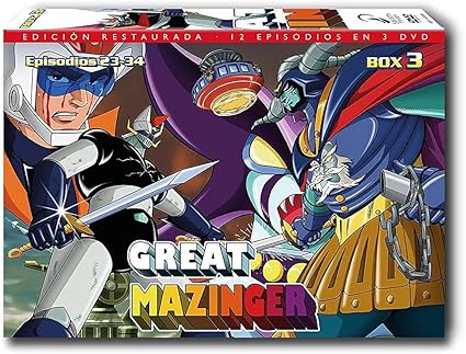 Download Great Mazinger Box 3 Spain Import See Details For Languages HD Wallpaper Great Mazinger Box 3 Spain Import See Details For Languages For Android Free