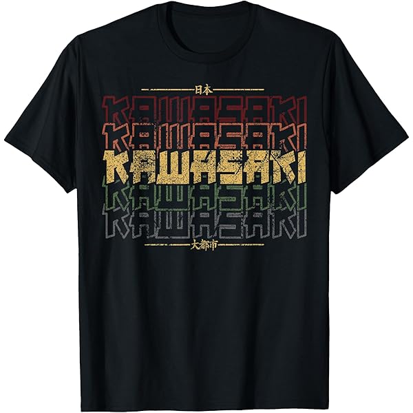 Amazon.com: Kawasaki City 90s Retro Japan Aesthetics 80s