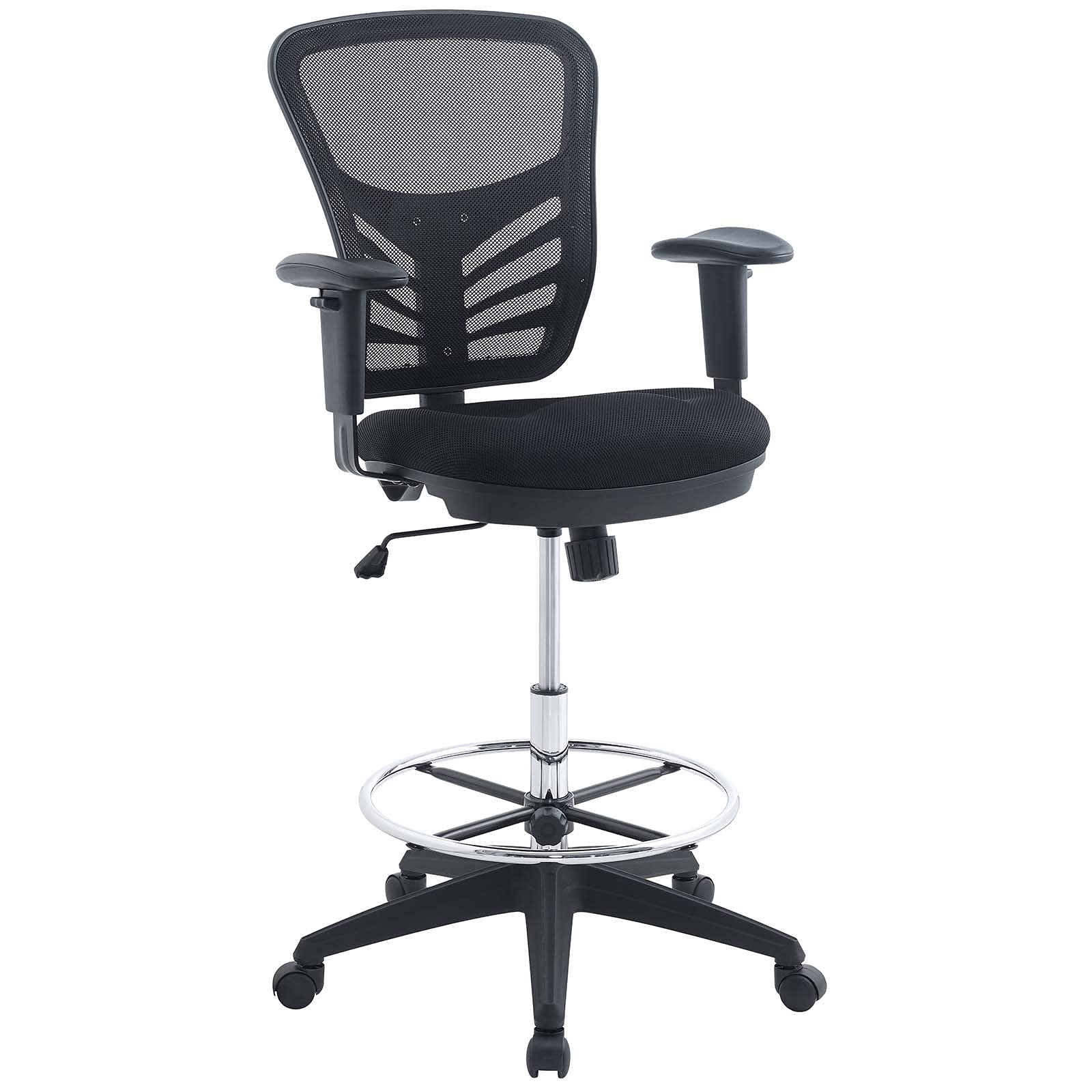 Modway Articulate Drafting Chair Reception Desk Chair Drafting Table Chair In Black Buy Online In Bahamas At Bahamasdesertcartcom Productid 39805230