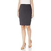 Calvin Klein Womens Classic Fit Straight Lux Suit Skirt (Regular and Plus Size)