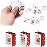 3 Decks Mini Playing Cards, Party Spoof Fun Smal Playing Cards, Miniature Poker Cards, Mini Poker Game for Adults, Party Favor, Tiny Deck of Novelty Party Gift for Par, Christmas, Halloween(Small)