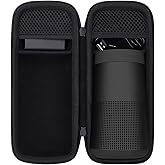 co2CREA Hard Case Replacement for Bose SoundLink Revolve Series II Portable Bluetooth Speaker, Black Case