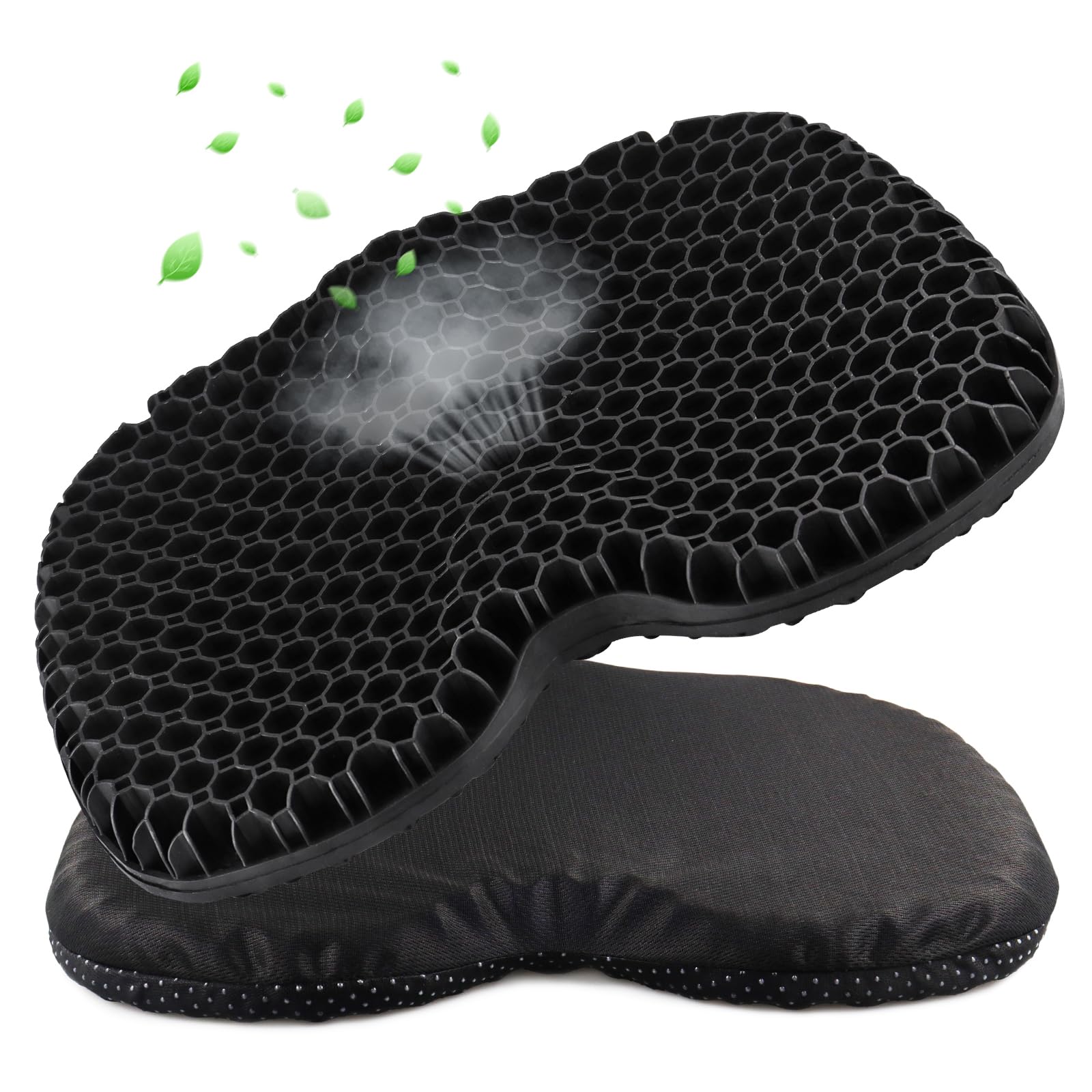 Photo 1 of seeykey Anti-Slip Kayak Seat Cushion, Waterproof Thicken Gel Pad with Non-Slip Cover, Canoe Seat Cushion Kayak Accessories Canoe Boat Equipment