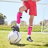 Yoosso Kids Shin Pads Girls Shin Guard Football Ankle Protection view 6