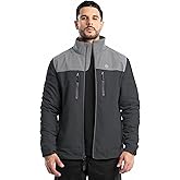 ATG mens Color Block Performance Full Zip Jacket
