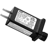 30V 0.2A Replacement LED Transformer Model JT-EL/FC300V0200-C Class 2 Power Supply IP44 LED Light Controller Low Voltage Transformer for Halloween Christmas String Light Inflatable Decorations
