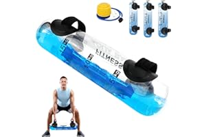 KOMCLUB Aqua Bag Workout, Adjustable Training Bag and Power Bag with Water, Core and Balance Trainer, Portable Stability Fitness &Full Body Exercise Equipment for Weight