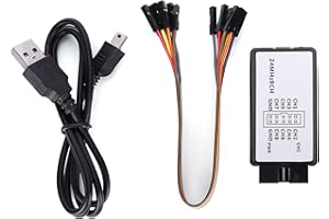 Professional Logic Analyzer Device 5MHz 24M 8 Channel Mini with Cables for Industry