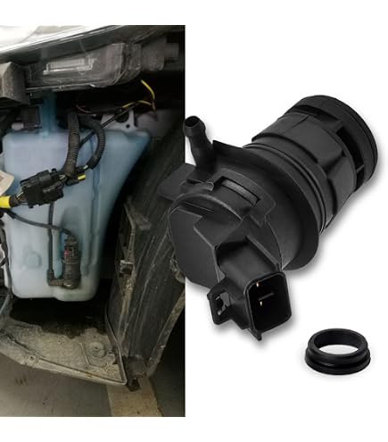 thumbnail image 2 of LKQ Windshield Washer Tank With Pump & Cap For 2011-2018 Ram 1500 - CH1288200 2 of 6