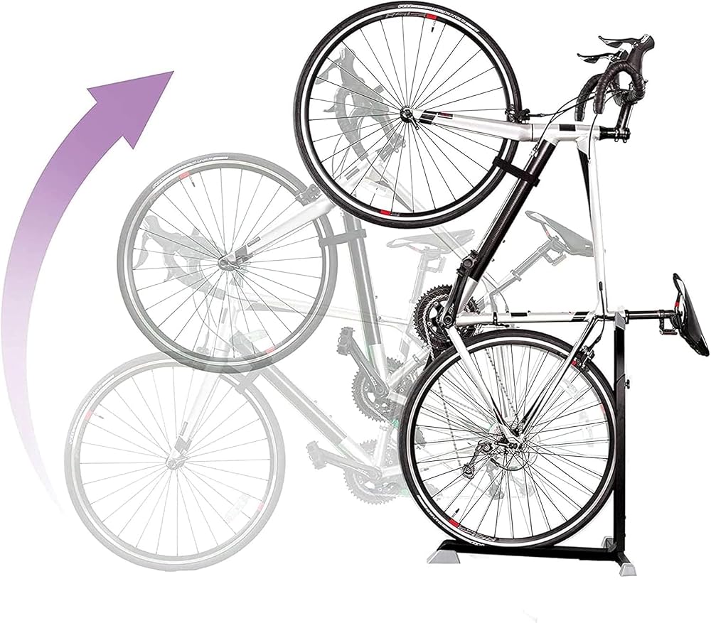 Bike Nook Stand & Vertical Storage Rack Original Vertical Bicycle Floor Stand
