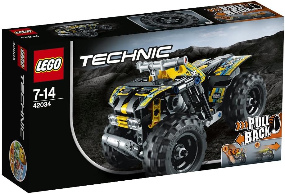 レゴ テクニック クワッドバイク 42034 取扱説明書・レビュー記事  