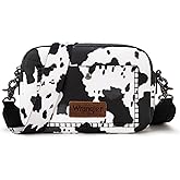 Wrangler Crossbody Purses for Women Trendy Camera Snapshot Bag with Wide Strap