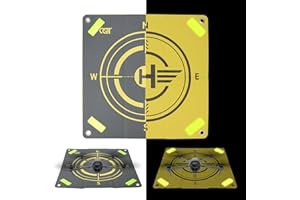 CQT Drone Landing Pad,Universal Double-Sided Waterproof Portable Nighttime Reflective Landing Apron for DJI NEO Avata 2,Mavic 4 pro/2/3 Pro,Mini 2 3/4 Pro,Air 3 2S RC Quadcopters (21.65inch(55cm))
